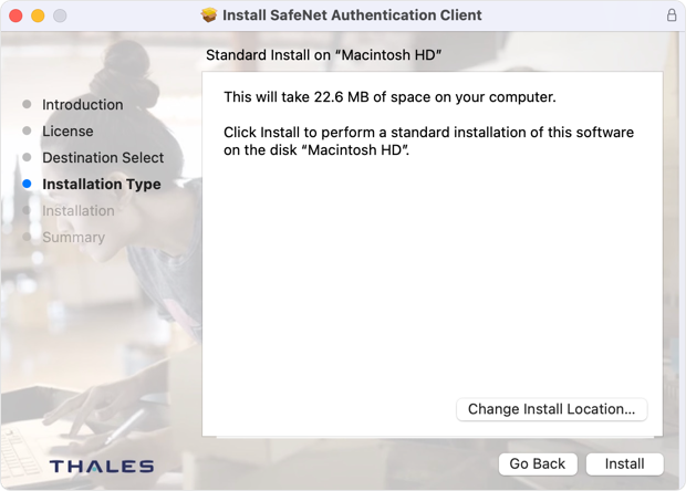 SafeNet Authentication Install