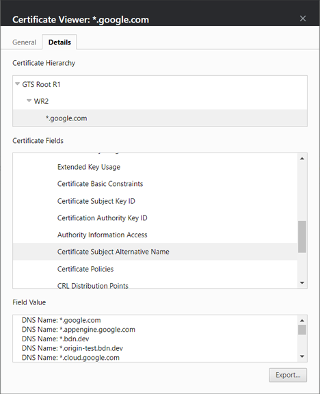 Certificate Viewer