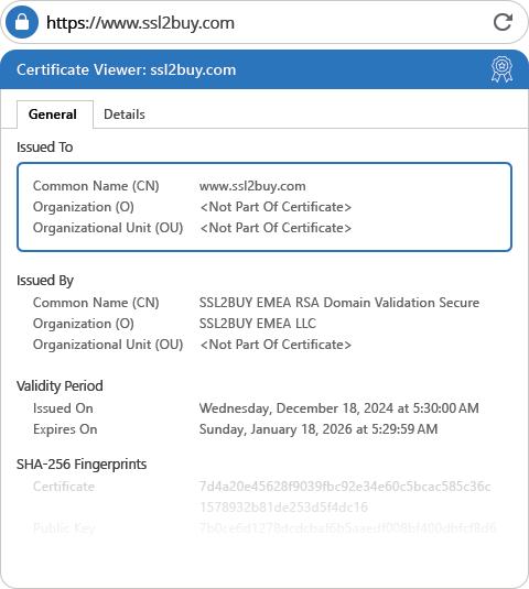 PrimeSSL Multi-Domain SSL Certificate Genera