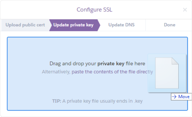 Heroku Upload Private Key