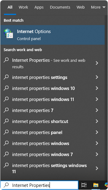 Internet Properties