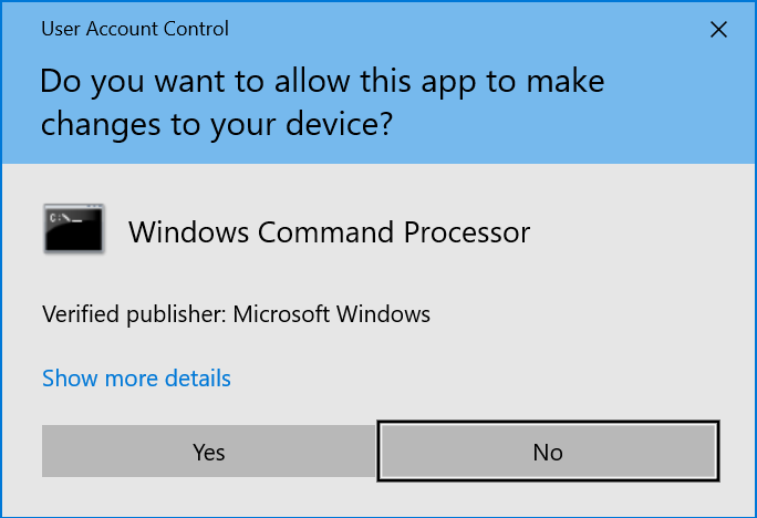 Windows Command Processor